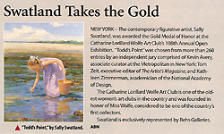 News clipping from Art Business News, February 2005. - Sally Swatland
