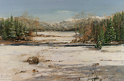 First Snow in the Valley - Swatland, Sally