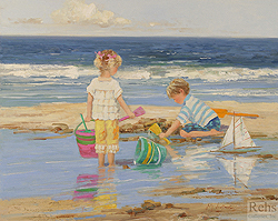 Afternoon at the Shore - Sally Swatland