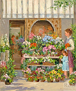 Parisian Flower Shop - Swatland Sally