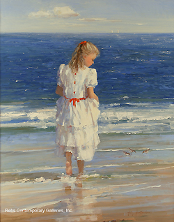 Wading with the Sandpipers - Sally Swatland