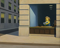 New York Office (tribute to Edward Hopper) - Stefano Bolcato