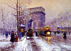 L’Arc de Triomphe, Paris - Edouard Léon Cortès