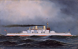 The U.S. Battleship MASSACHUSETTS