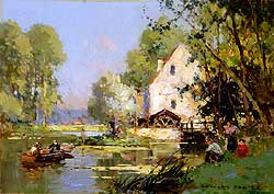 By the Mill - Cortès Edouard Léon