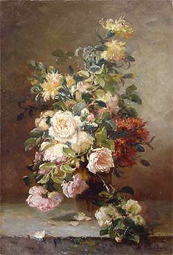 Roses - Cauchois, Eugene Henri