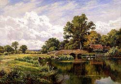 The River Loddon, Near Basing, Hants - Parker, Henry H.