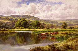 The River Mole, Dorking Surrey - Parker, Henry H.