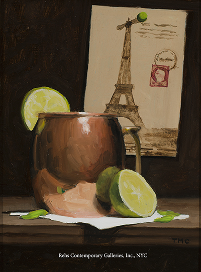 Moscow Mule and Postcard