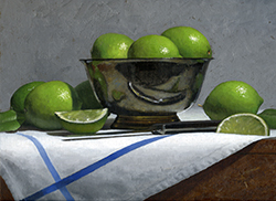 Silver Bowl with Limes - Casey, Todd M.
