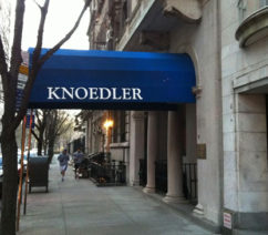 photo of Knoedler awning