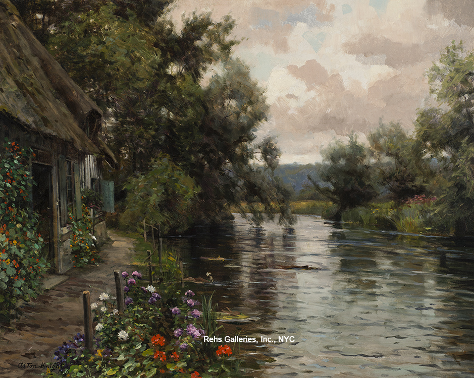 louis_aston_knight_b1947_cottage_by_the_river_wm