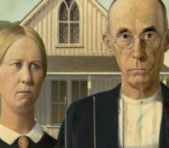 American Gothic by Grant Wood