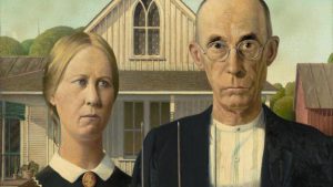 American Gothic by Grant Wood