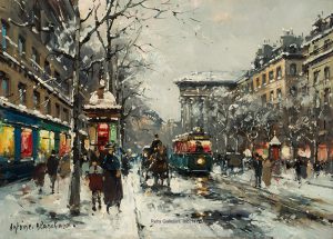 antoine_blanchard_e1164_boulevard_de_la_madeleine_in_winter_wm