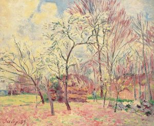 image-first-day-of-spring-in-moret-1889-alfred-sisley