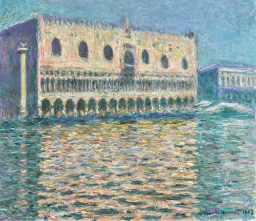 Claude Monet’s Venice scene, Le Palais Ducal