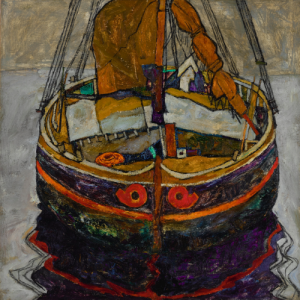Trieste Fishing Boat by Egon Schiele