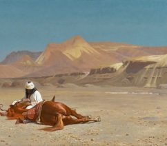 Jean-Leon Gérôme's Rider and His Steed in the Desert