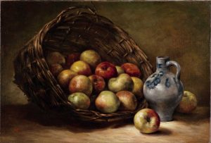 Piet Mondrian "Basket of Apples (1891)"