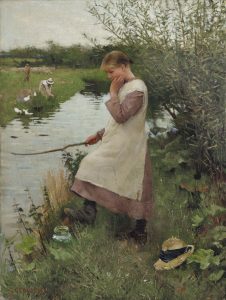 George Clausen’s Holiday Time