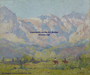 Guy Wiggins - Glacier national park, 1924