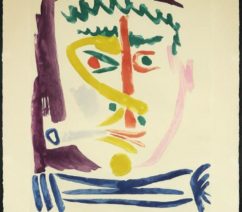 Pablo Picasso "Fumeur III"