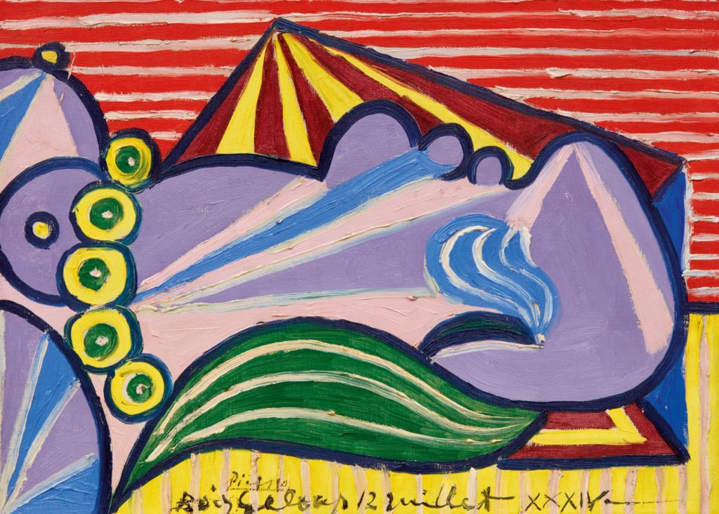 Pablo Picasso - Tete de Femme Endormie