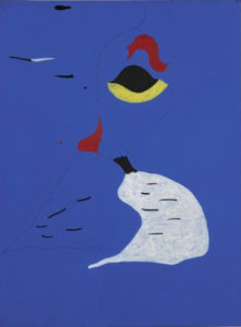 Joan Miro’s Peinture (Femme au Chapeau Rouge)