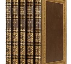 5 volume book of british birds