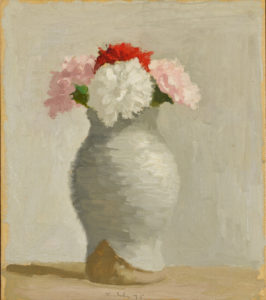 white, pink and red flowers