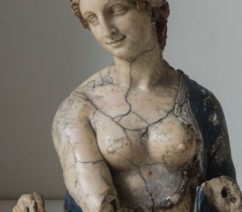 wax sculpture of flora