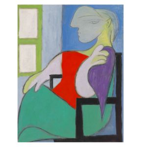 Picasso - Femme Assise Pres d'une Fenetre