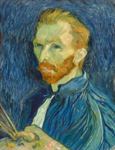 portrait of van Gogh