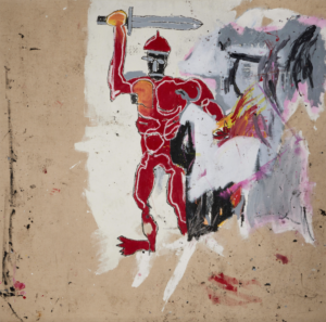 Basquiat - Untitled (Red Warrior)