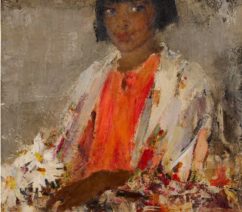 portrait of an Indian girl