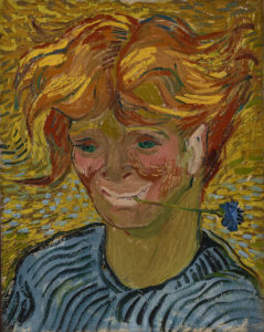 portrait of a boy- Van Gogh from Edwin Cox collection