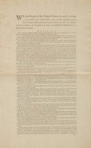 a copy of the US Constitution - a group of crypto people tried to purchase