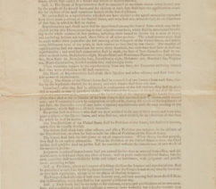 a copy of the US Constitution