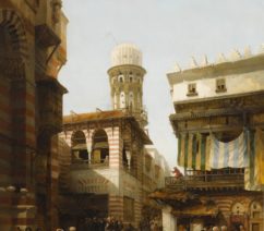 A nineteenth-century Cairo street scene by David Roberts sold at Sotheby's
