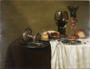 A restored still life by the Dutch master Willem Claesz. Heda discovered at the Woodford Academy, operated by the National Trust of Australia