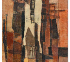 An Italian abstract painting sold at Christie's