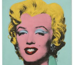 A portrait of Marilyn Monroe by Andy Warhol sold at Christie's as part of the collection of Thomas and Doris Ammann