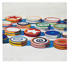 Yo-Yo's by Wayne Thiebaud, sold at Christie's