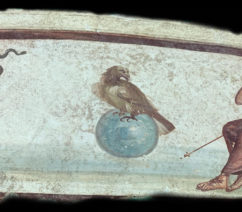The Ercolano Fresco, looted from Herculaneum, bought by Michael Steinhardt in 1995, repatriated to Italy