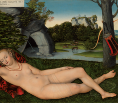 The Nymph of the Spring by Lucas Cranach the Elder, sold at Christie's