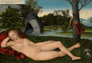 The Nymph of the Spring by Lucas Cranach the Elder, sold at Christie's