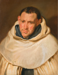 Portrait of a Carmelite Monk by Anthony van Dyck, sold at Christie's