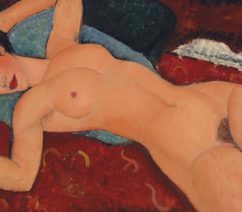 Nu couché by Amedeo Modigliani, sold at Christie's New York in 2015
