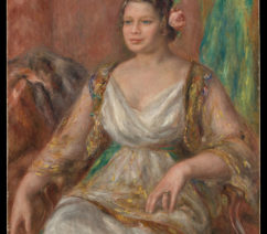 A portrait of the Austrian actress Tilla Durieux by Pierre-Auguste Renoir, sold under duress and now hanging in the Metropolitan Museum of Art in New York